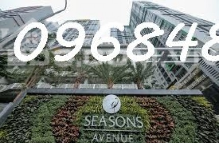 Bán căn góc 134m tòa S4 chung cư Seasons Avenue, Mỗ Lao thiết kế 4 PN, 2 WC 2 logia giá tốt nhất thị trường